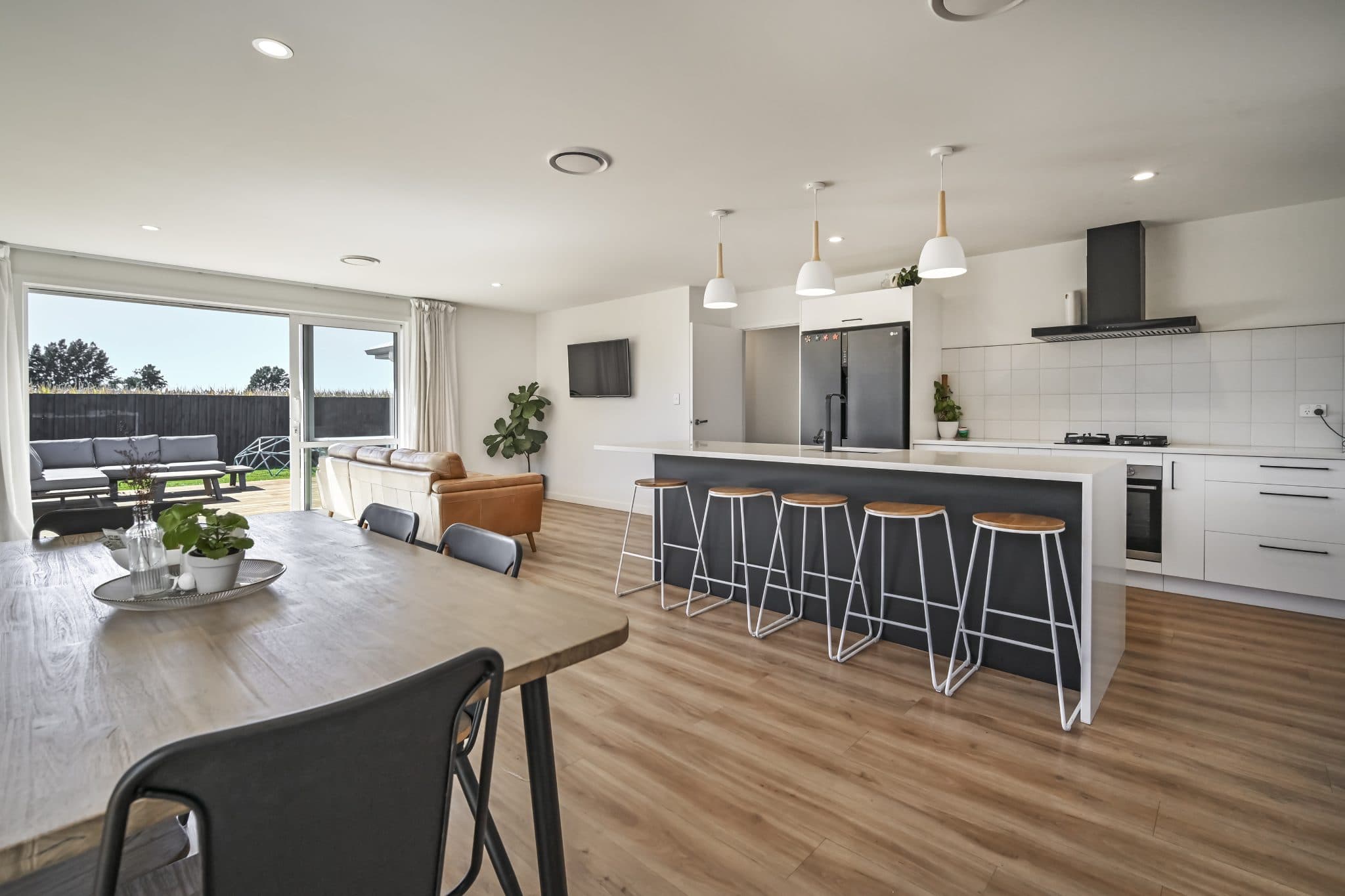 open plan living